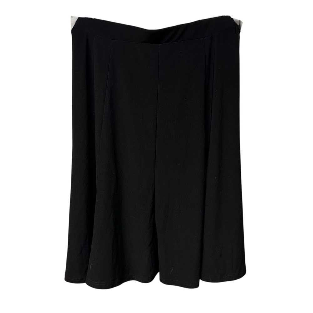 Black Pull On Mini Skirt M